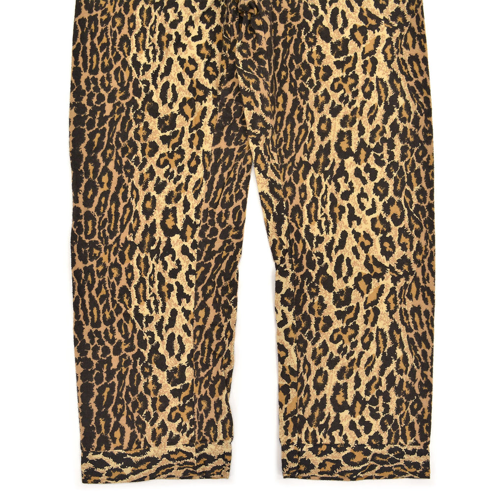 ~1990s NICK & NORA LEOPARD PRINT PAJAMA PANTS ... M