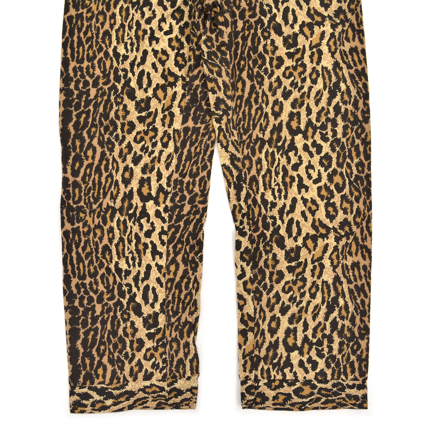 ~1990s NICK & NORA LEOPARD PRINT PAJAMA PANTS ... M