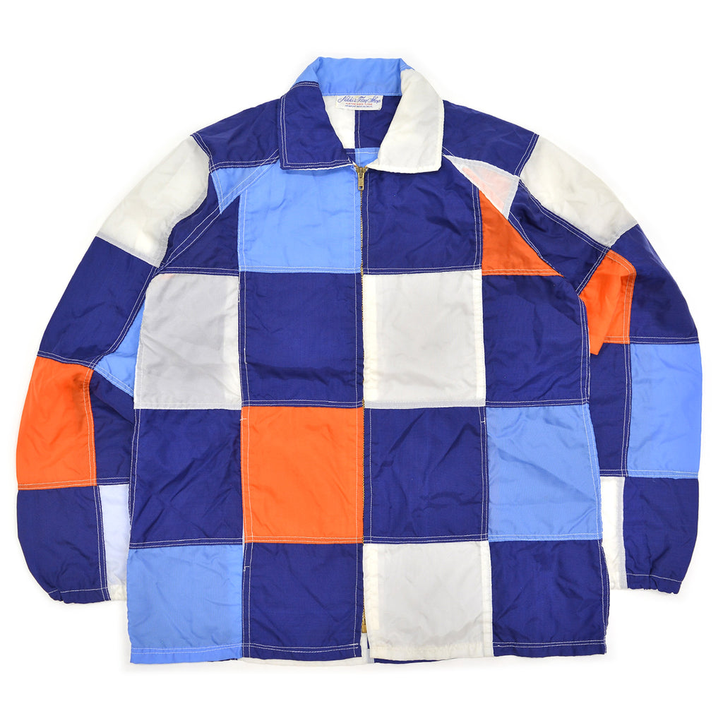 1960s NIKKI'S FLAG SHOP COLOR BLOCK CUSTOM MADE JACKET / EXTREMELY RARE ...