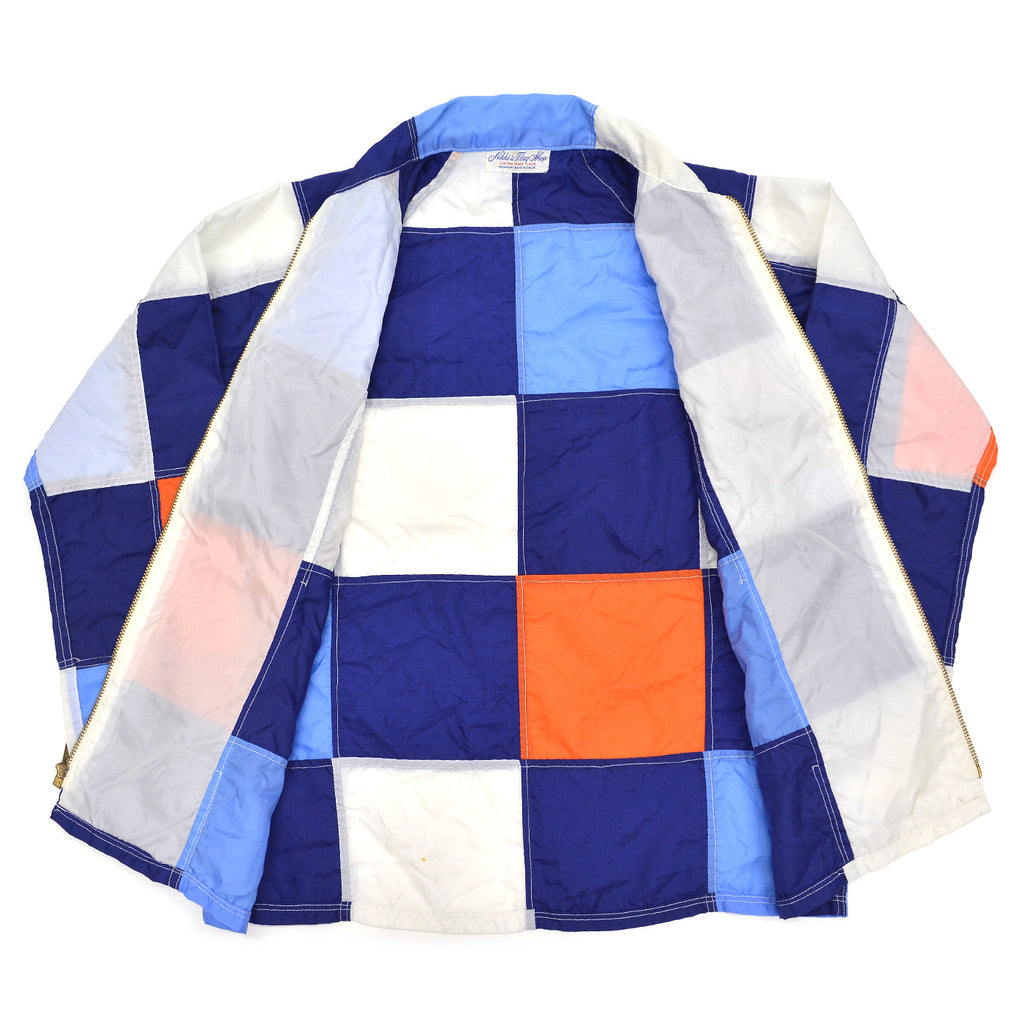 1960s NIKKI'S FLAG SHOP COLOR BLOCK CUSTOM MADE JACKET / EXTREMELY RARE ...