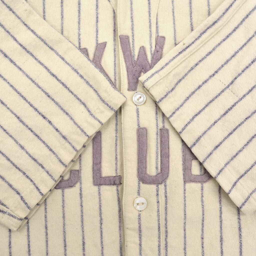 1930's OAKWOOD CLUB BASEBALL WOOL SHIRT & PANTS / SET UP ...