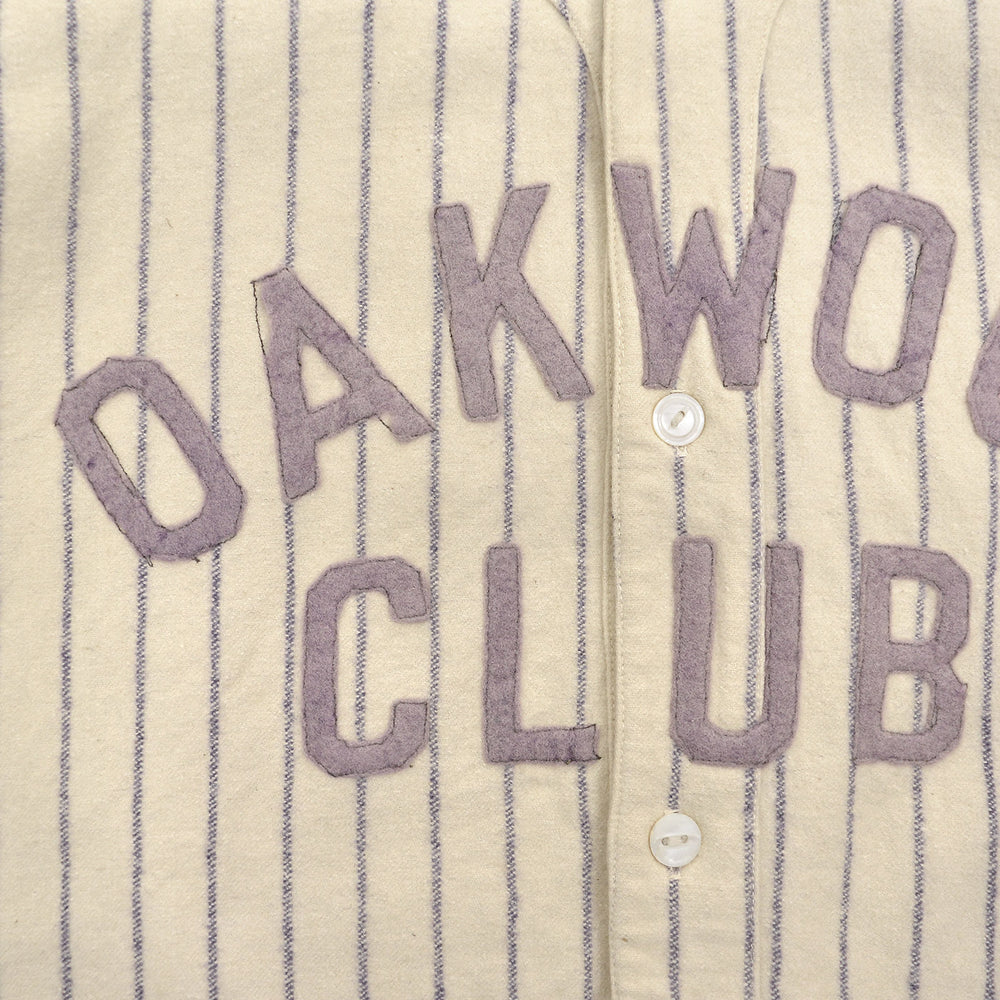 1930s OAKWOOD CLUB BASEBALL WOOL SHIRT & PANTS / SET-UP ...