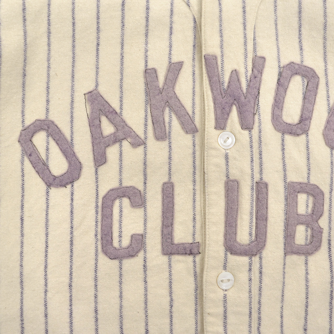 1930's OAKWOOD CLUB BASEBALL WOOL SHIRT & PANTS / SET UP ...
