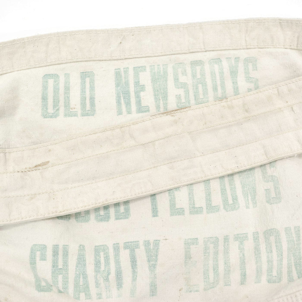 c.1950s OLD NEWSBOYS GOOD FELLOWS CHARITY EDITION NEWSPAPER BAG