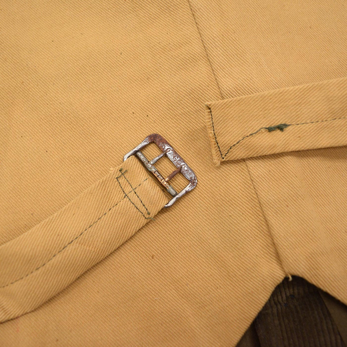 c.1930s DEADSTOCK DARK BROWN CORDUROY WORK VEST / BUCKLE-BACK ... 44
