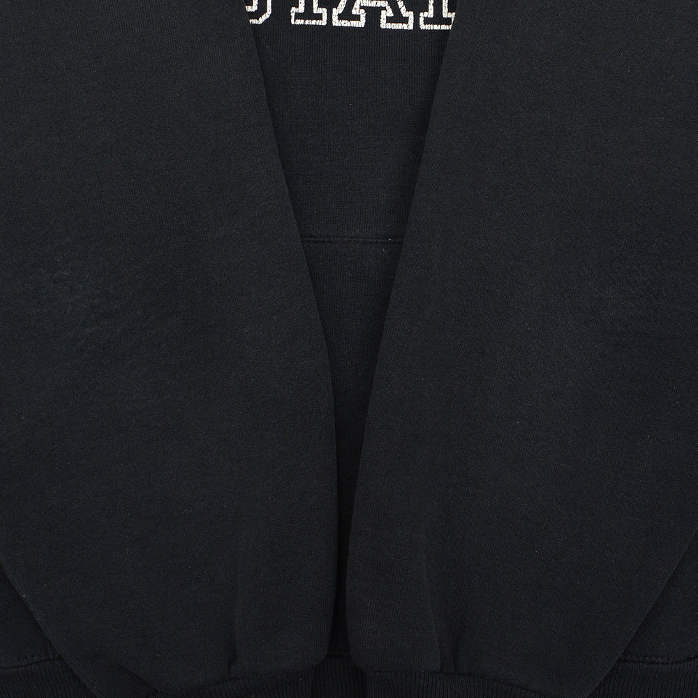 1990s RUSSELL ATHLETIC OSU PRINT SWEAT PARKA / BLACK ... XXL
