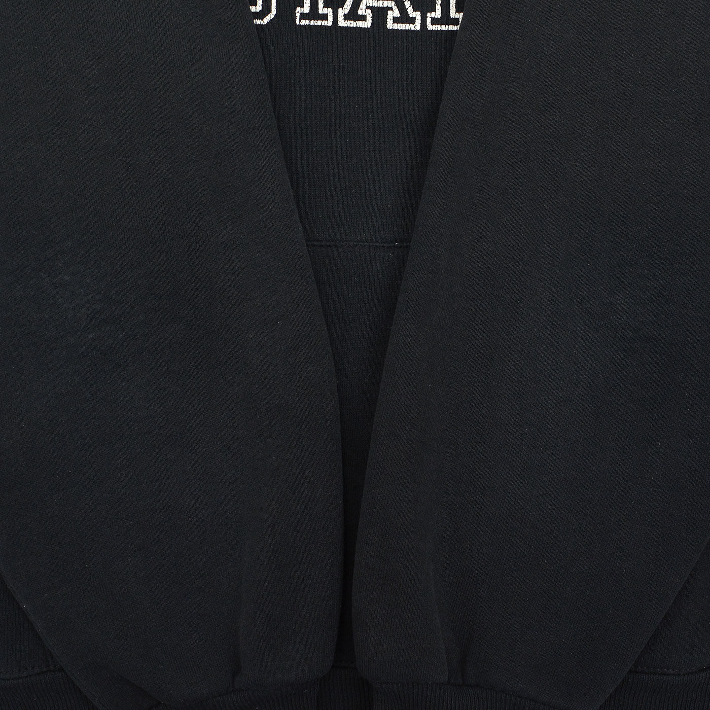 1990's RUSSELL ATHLETIC OSU PRINT SWEAT PARKA / BLACK ... XXL