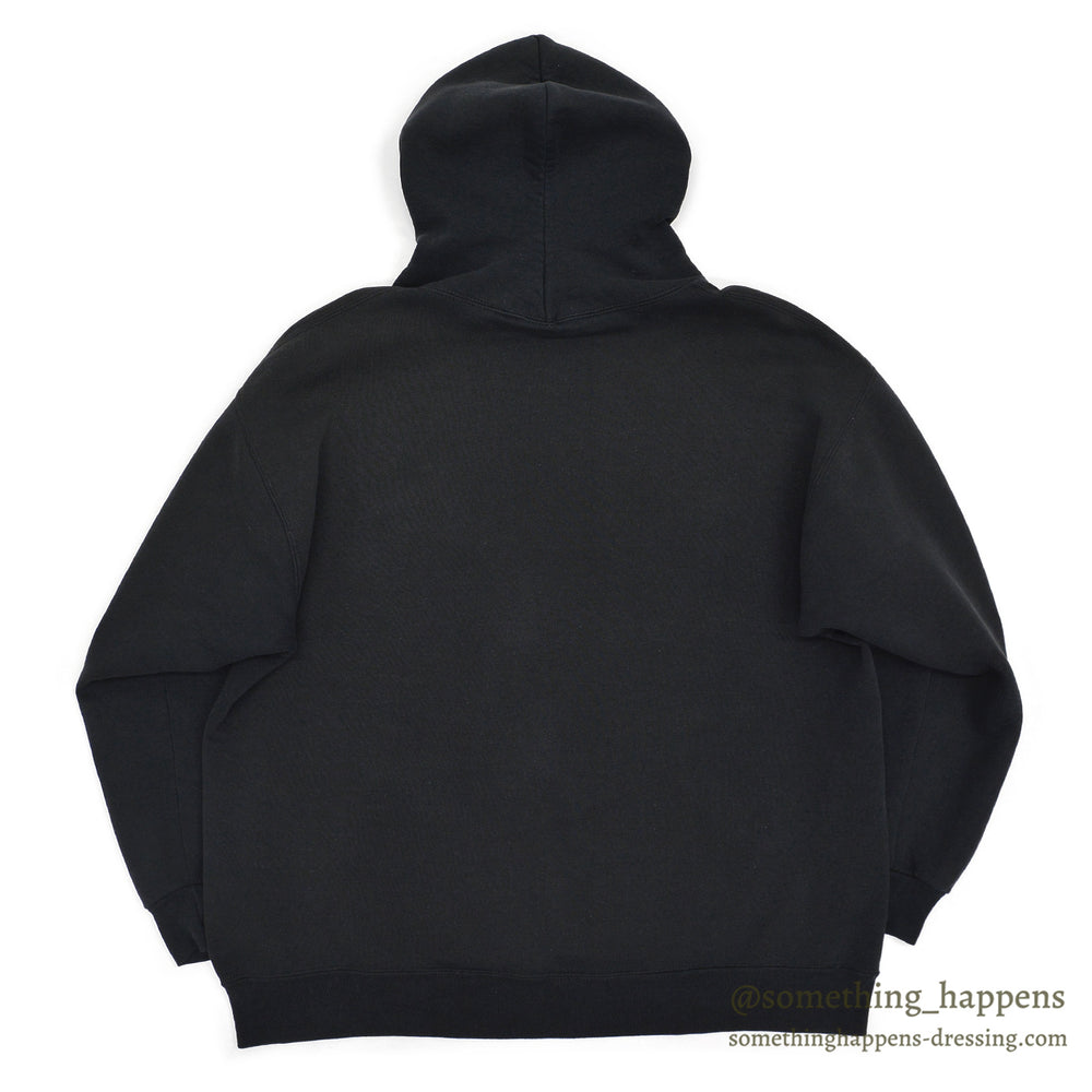1990s RUSSELL ATHLETIC OSU PRINT SWEAT PARKA / BLACK ... XXL