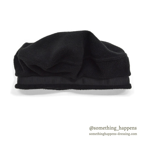 1990's PATAGONIA BLACK FLEECE BERET HAT...L