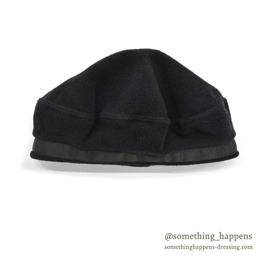 1990's PATAGONIA BLACK FLEECE BERET HAT ... M