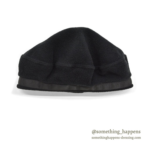 1990's PATAGONIA BLACK FLEECE BERET HAT...M