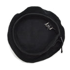 1990's PATAGONIA BLACK FLEECE BERET HAT ... M