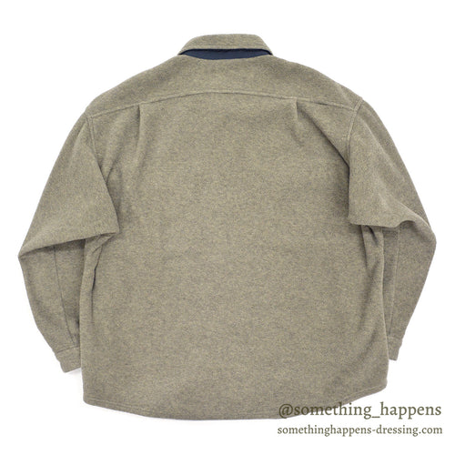 1990's PATAGONIA SYNCHILLA OVER SHIRT / LIGHT GRAY ... L