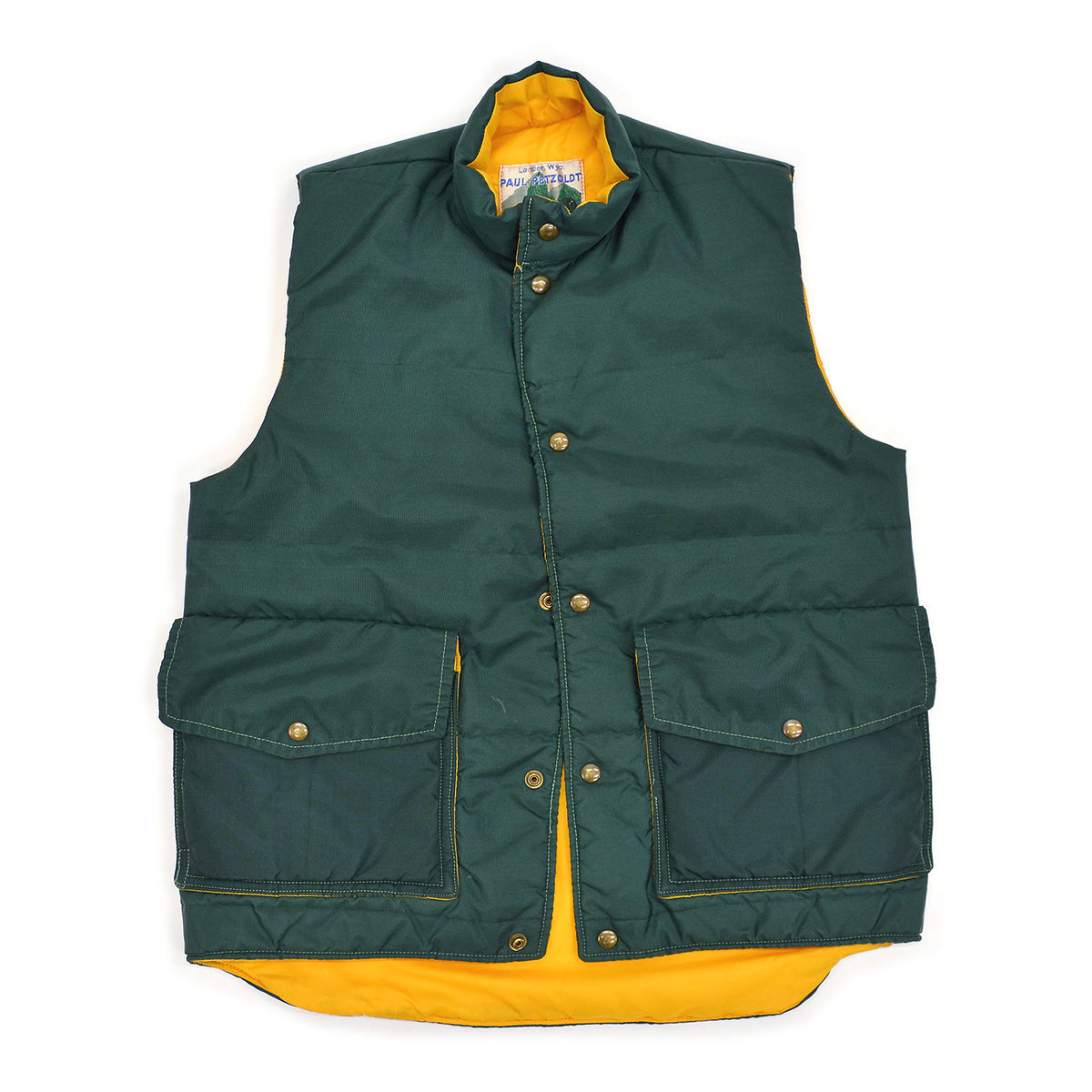 1970's PAUL PETZOLDT WILDERNESS EQUIPMENT PUFFER VEST ...
