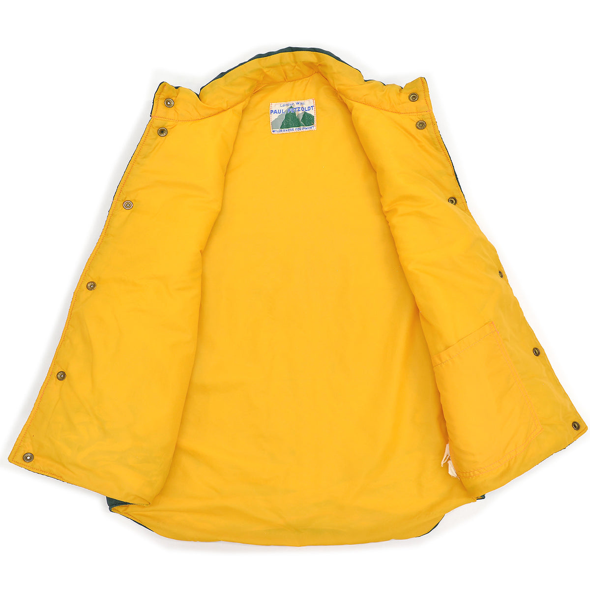 1970s PAUL PETZOLDT WILDERNESS EQUIPMENT PUFFER VEST ...