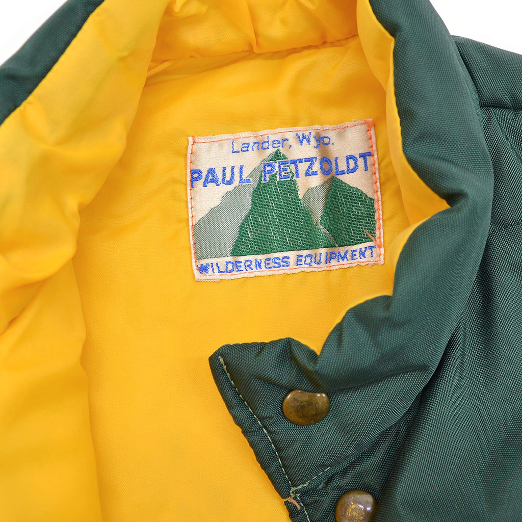 1970s PAUL PETZOLDT WILDERNESS EQUIPMENT PUFFER VEST ...