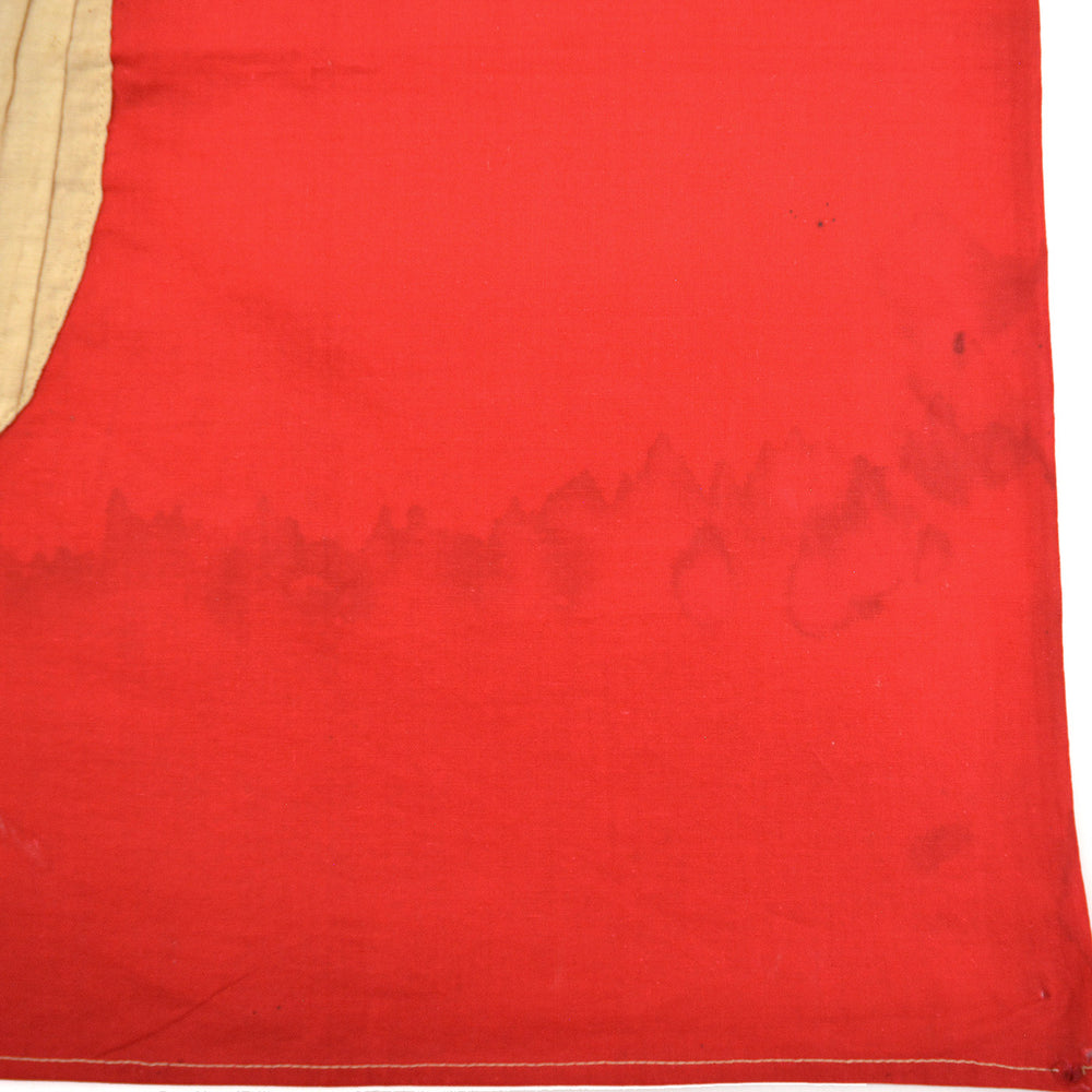 1960's~ HANDMADE ANTI-WAR PEACE FLAG ...