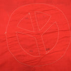 1960's~ HANDMADE ANTI-WAR PEACE FLAG ...