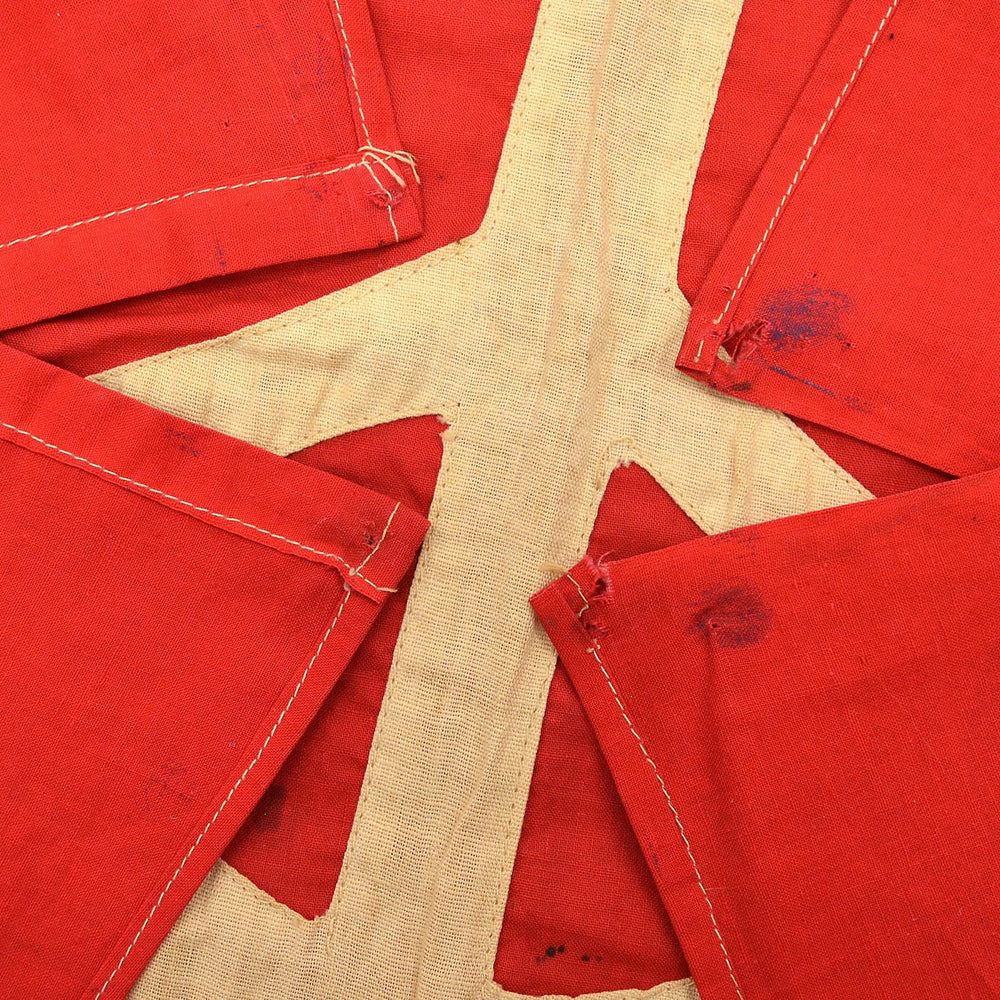 1960's~ HANDMADE ANTI-WAR PEACE FLAG ...