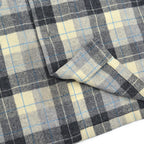 ~1960's PENDLETON GRAY PLAID WOOL SHIRT / RARE TAG ...