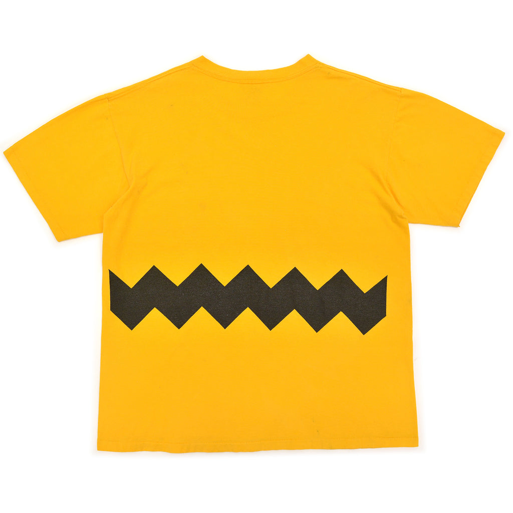 1990's ONEITA CHARLIE BROWN ZIG-ZAG T-SHIRT ... L