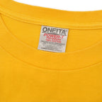 1990's ONEITA CHARLIE BROWN ZIG-ZAG T-SHIRT ... L