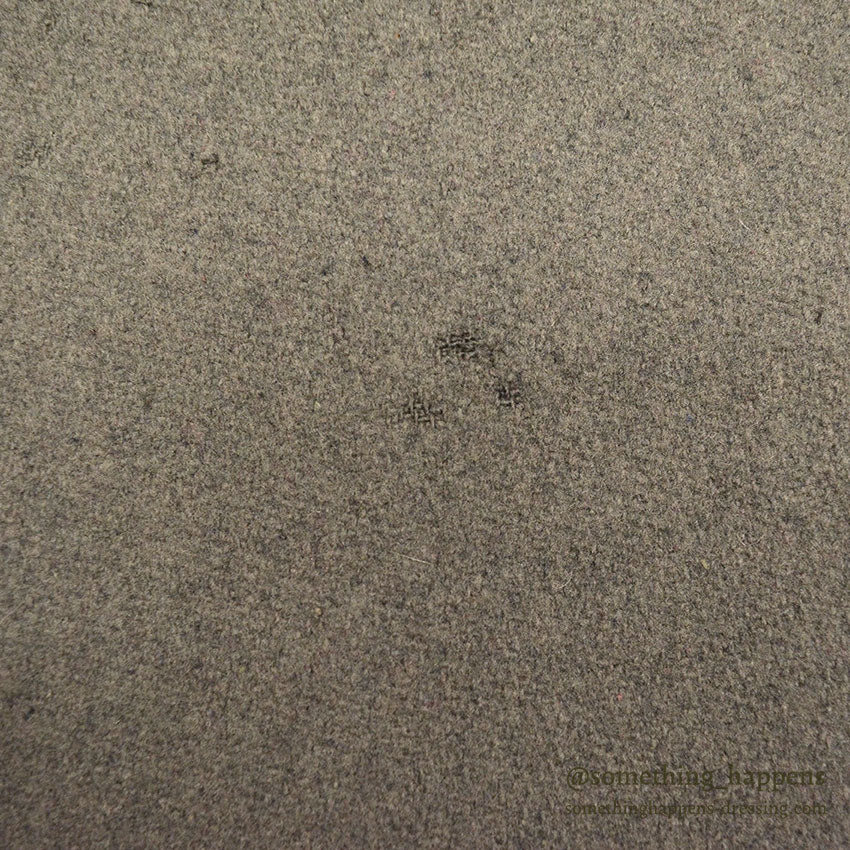 1960's PETERS WOOL COAT / UNUSUAL DETAIL ... XL