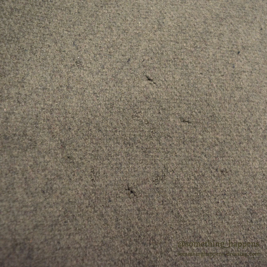 1960's PETERS WOOL COAT / UNUSUAL DETAIL ... XL