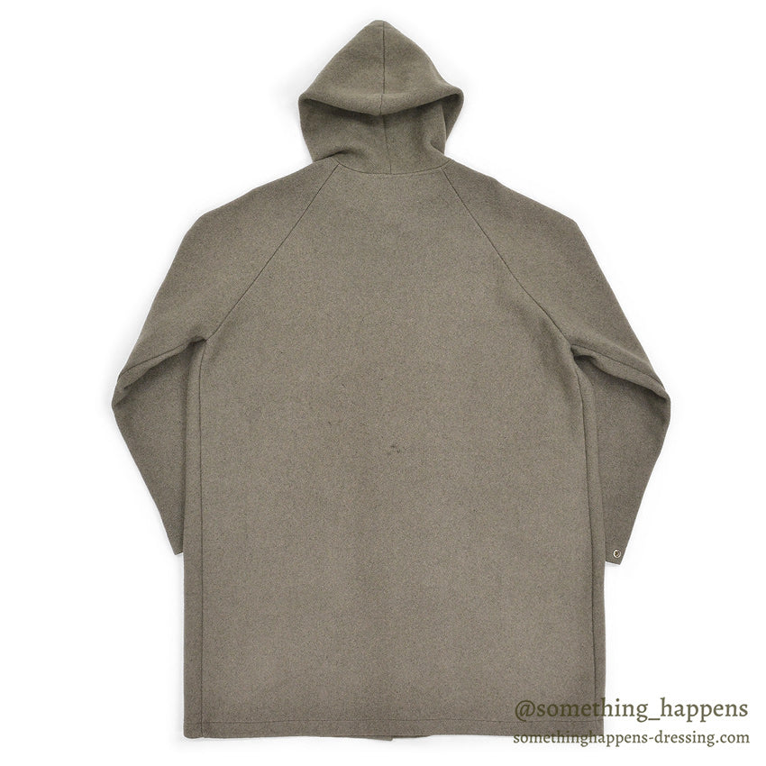 1960's PETERS WOOL COAT / UNUSUAL DETAIL ... XL