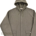 1960's PETERS WOOL COAT / UNUSUAL DETAIL ... XL