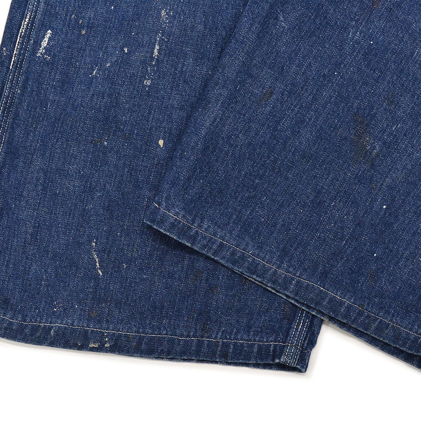 1940s PIONEER PAINT SPLATTER DENIM OVERALL ... W39
