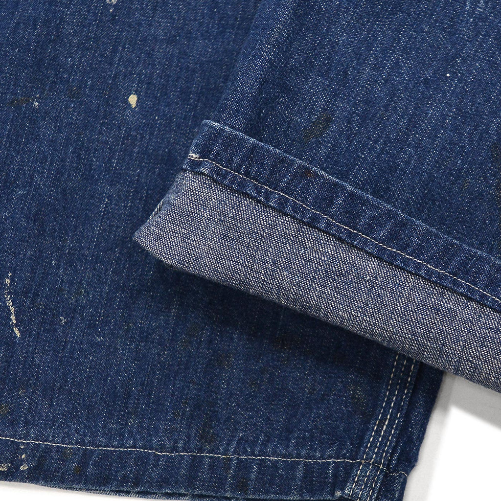 1940s PIONEER PAINT SPLATTER DENIM OVERALL ... W39