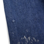 1940s PIONEER PAINT SPLATTER DENIM OVERALL ... W39