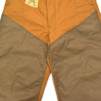 1960's UNKNOWN DOG LABEL HUNTING BRUSH PANTS ... W33.5/L27
