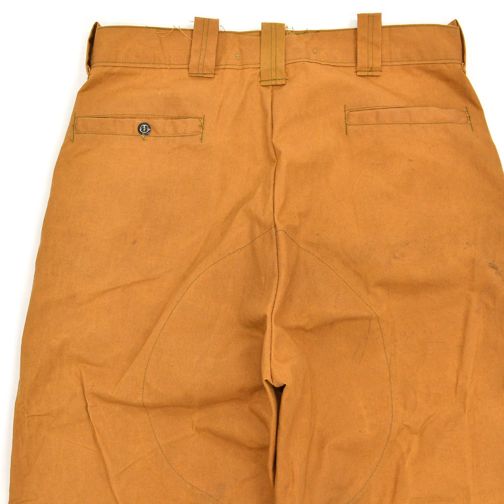 1960's UNKNOWN DOG LABEL HUNTING BRUSH PANTS ... W33.5/L27