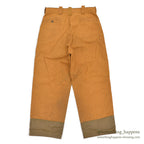 1960's UNKNOWN DOG LABEL HUNTING BRUSH PANTS ... W33.5/L27