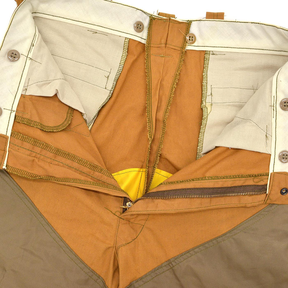 1960's UNKNOWN DOG LABEL HUNTING BRUSH PANTS ... W33.5/L27