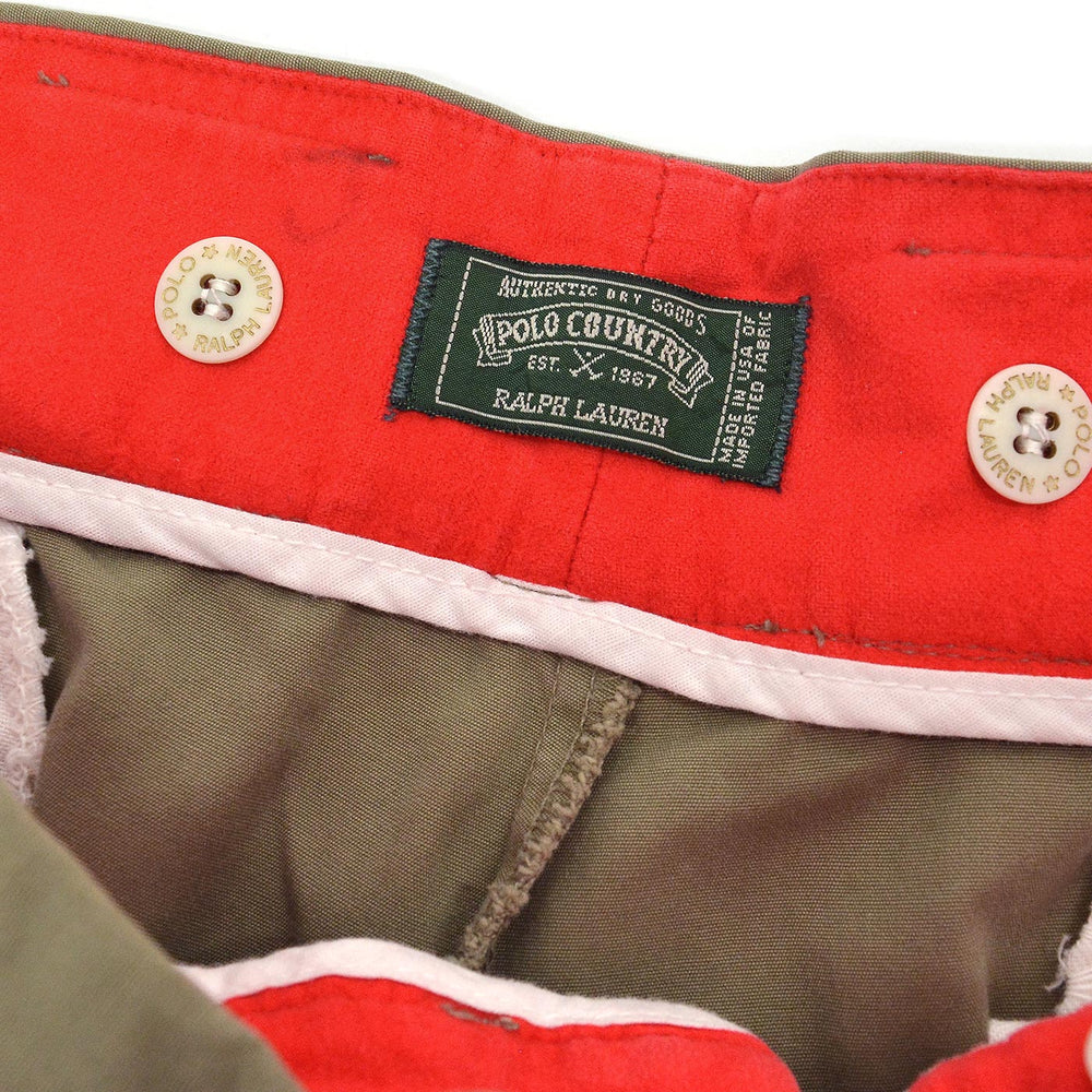 1980's~ DEADSTOCK POLO COUNTRY RIGGING PANT / EXTREMERY RARE... W34