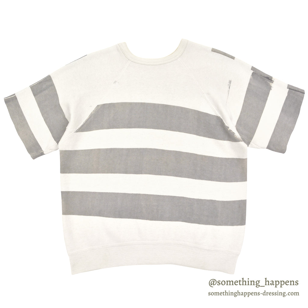 1950's OLD PRISONER STRIPE COSTUME CUT-OFF SWEAT SHIRT ...