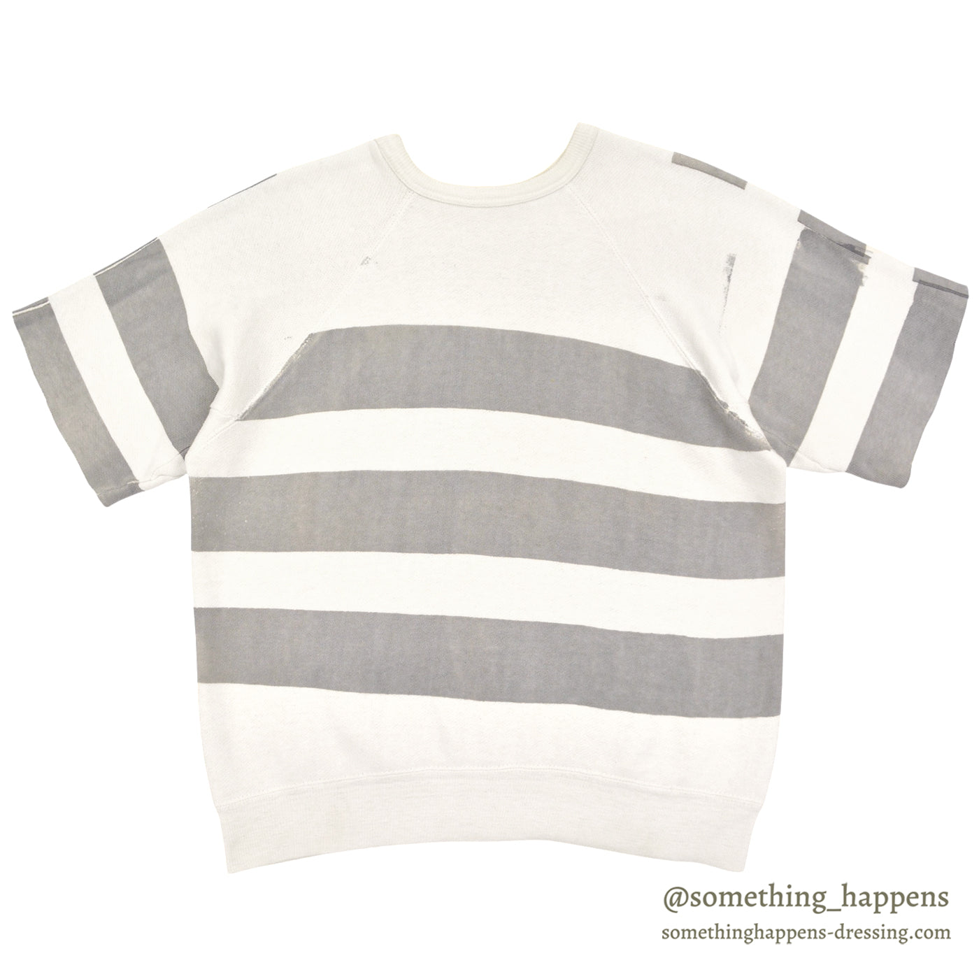 1950's OLD PRISONER STRIPE COSTUME CUT-OFF SWEAT SHIRT ...
