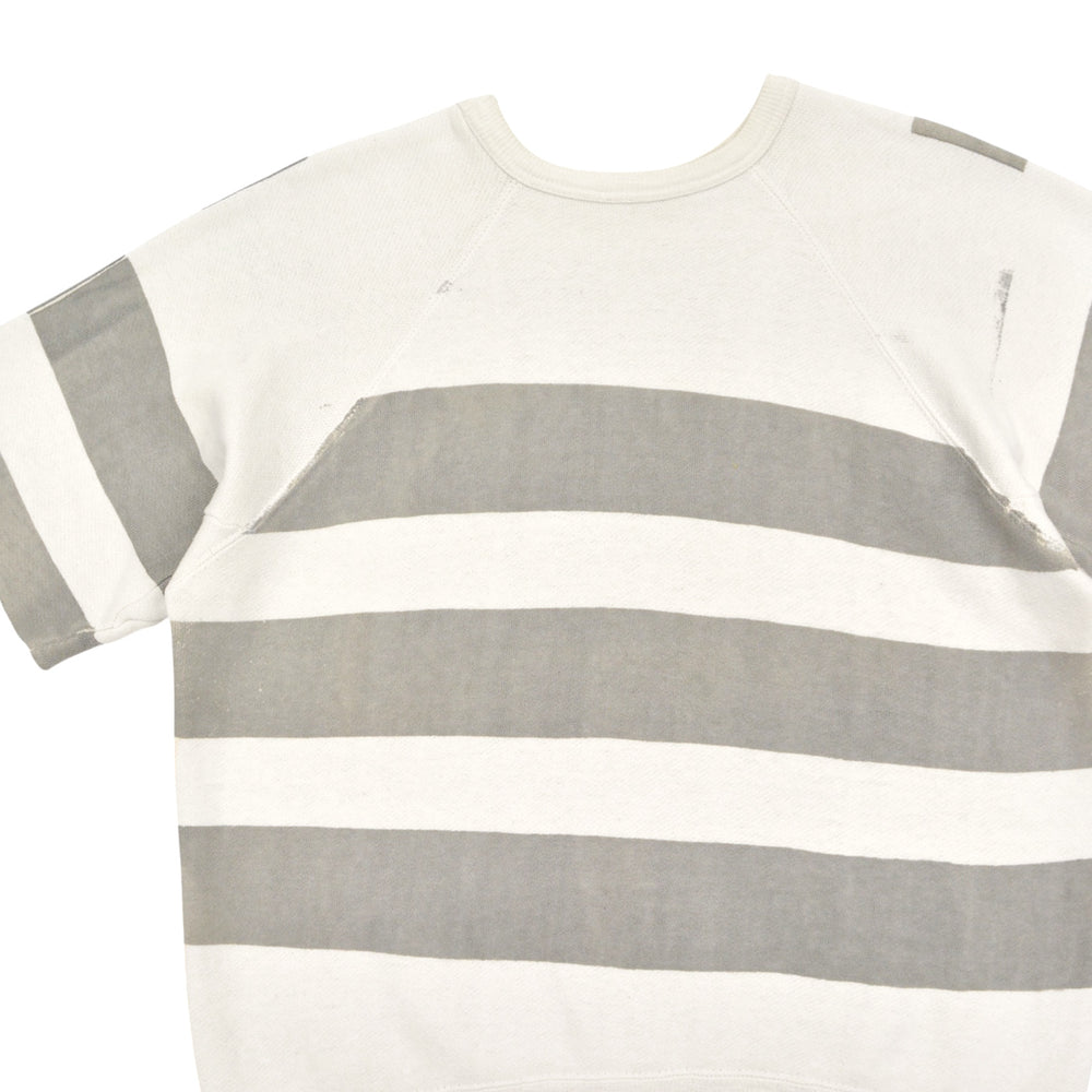 1950's OLD PRISONER STRIPE COSTUME CUT-OFF SWEAT SHIRT ...