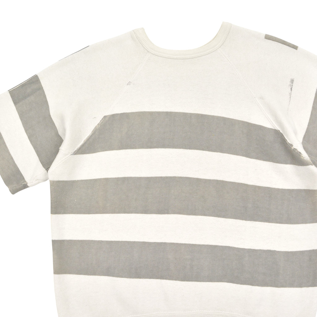 1950's OLD PRISONER STRIPE COSTUME CUT-OFF SWEAT SHIRT ...