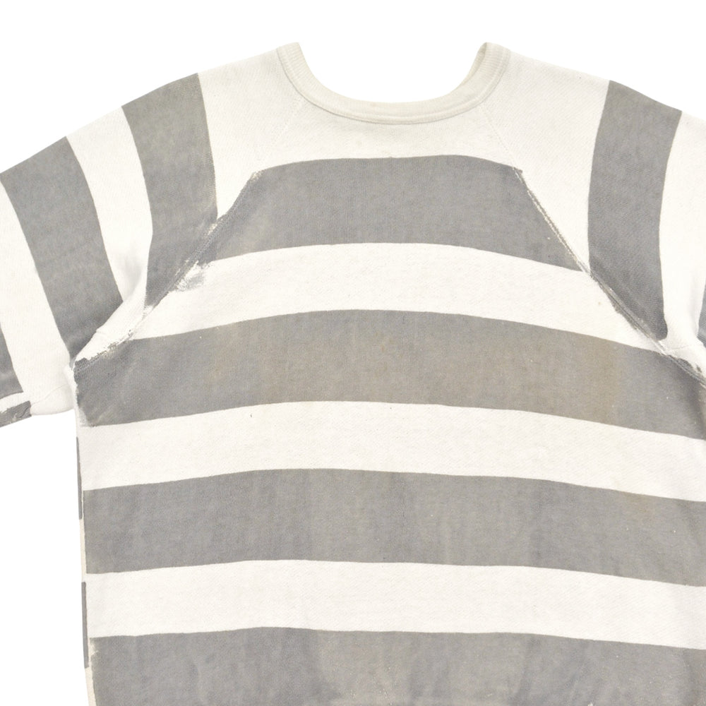 1950's OLD PRISONER STRIPE COSTUME CUT-OFF SWEAT SHIRT ...