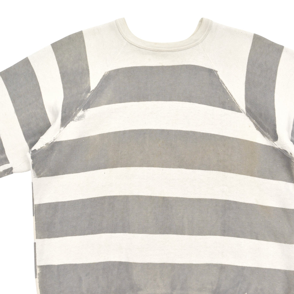1950's OLD PRISONER STRIPE COSTUME CUT-OFF SWEAT SHIRT ...
