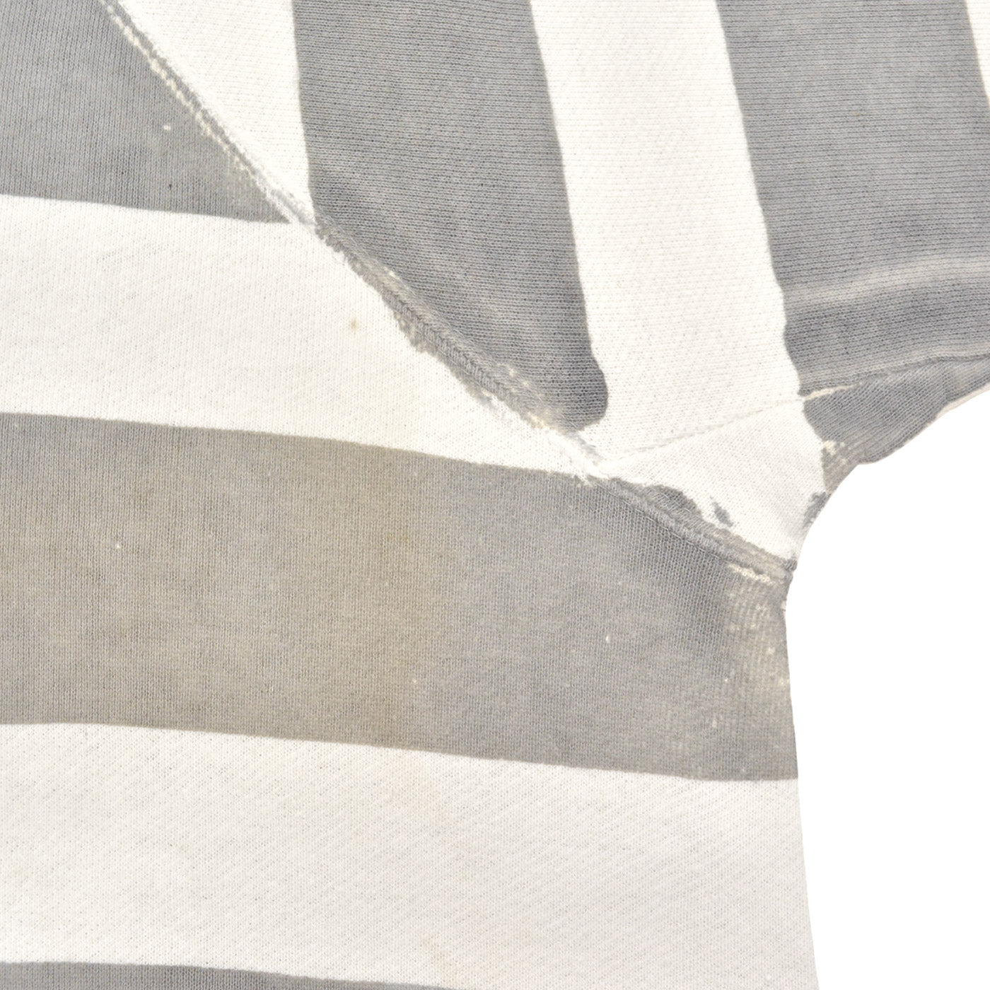 1950's OLD PRISONER STRIPE COSTUME CUT-OFF SWEAT SHIRT ...