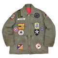 60's PROFILE SPORTSWEAR COLLECTORS PATCHE REVERSIBLE HUNTING JACKET ... 42