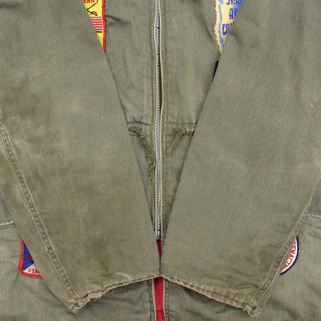 60's PROFILE SPORTSWEAR COLLECTORS PATCHE REVERSIBLE HUNTING JACKET ... 42