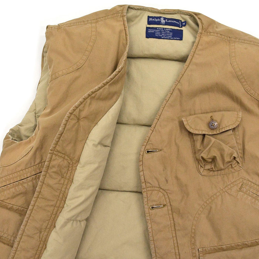1980's RALPH LAUREN HUNTING DOWN VEST...M