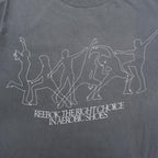 1980's REEBOK AEROBIC SHOES ADVERTISING T-SHIRT ...
