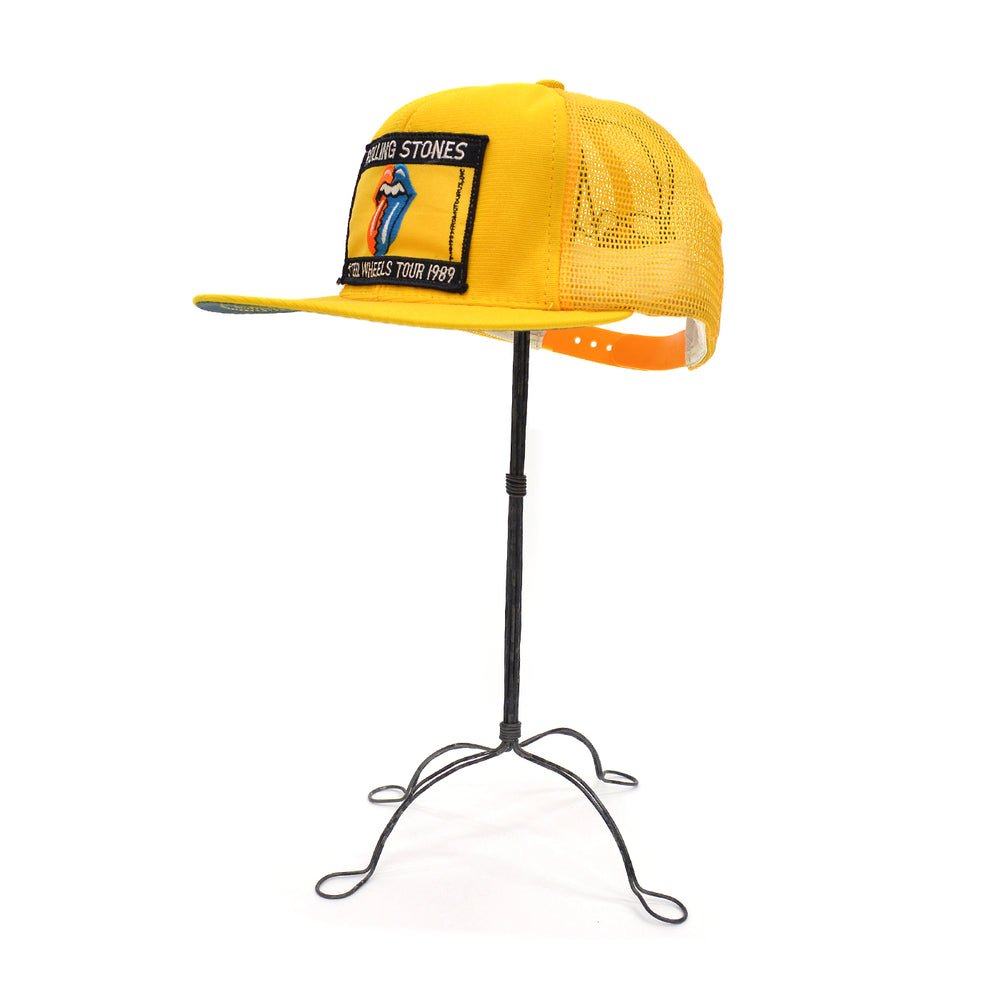 1980's ROLLING STONES STEEL WHEELS TOUR 1989 MESH CAP ...